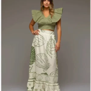 blusa ocean green